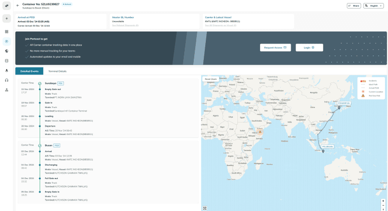 웹 페이지에 임베딩 되어있는 화면